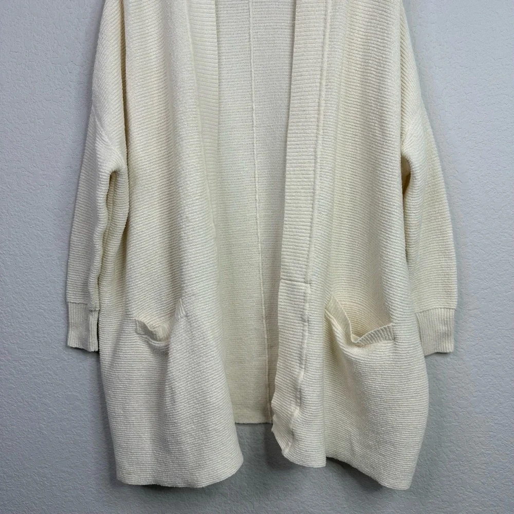 Free People Sweater Women S Beige Knit Oversized Textured Boho Neutral Lagenlook